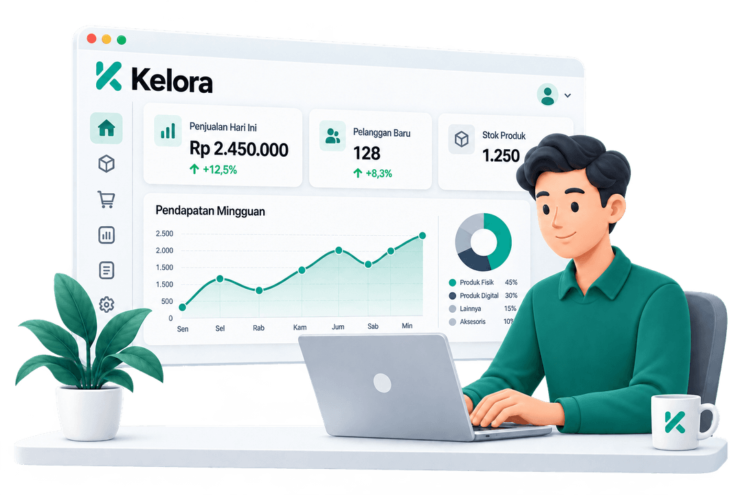 Ilustrasi Autentikasi Kelora